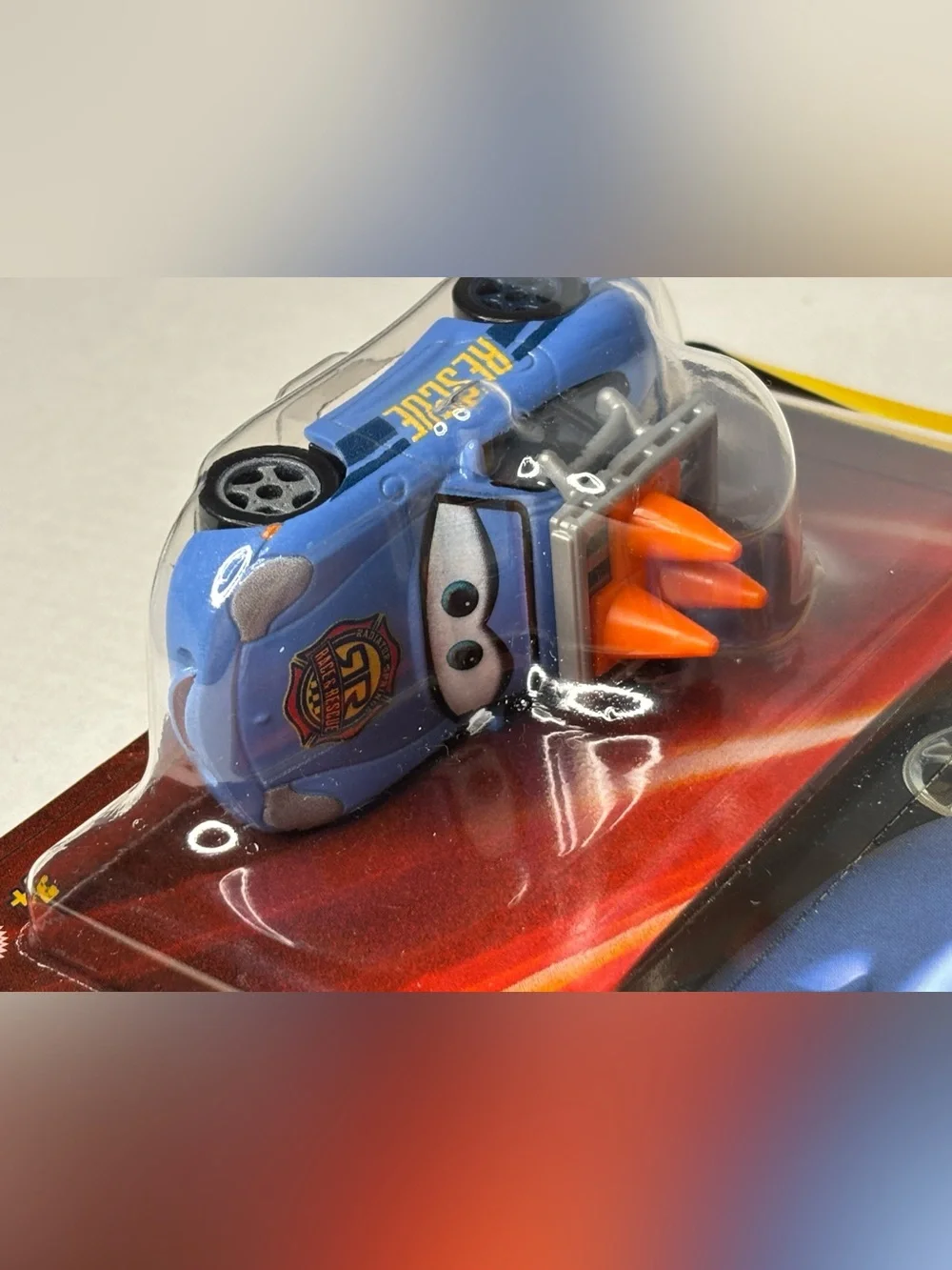 Disney Pixar Cars SALLY Race & Rescue Diecast Porsche Car with cones Mattel NEW